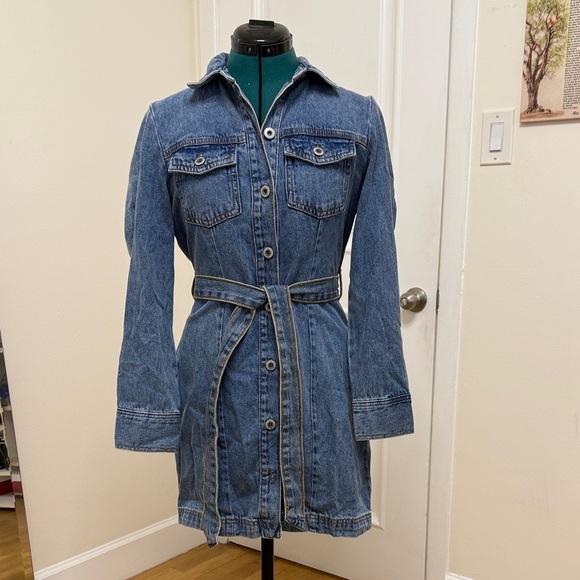 Cotton On Blue Denim Dress - Picture 1 of 4